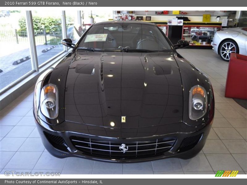 Nero (Black) / Nero 2010 Ferrari 599 GTB Fiorano
