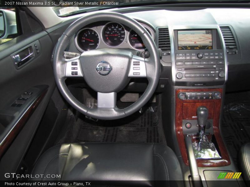 Radiant Silver Metallic / Charcoal 2007 Nissan Maxima 3.5 SL