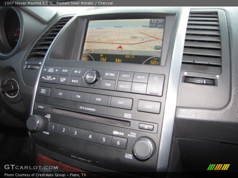 Radiant Silver Metallic / Charcoal 2007 Nissan Maxima 3.5 SL