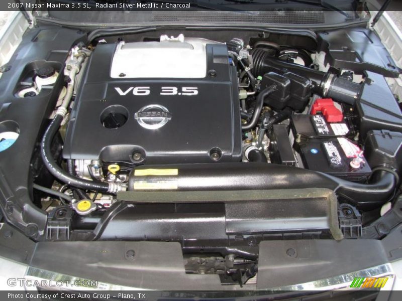 Radiant Silver Metallic / Charcoal 2007 Nissan Maxima 3.5 SL