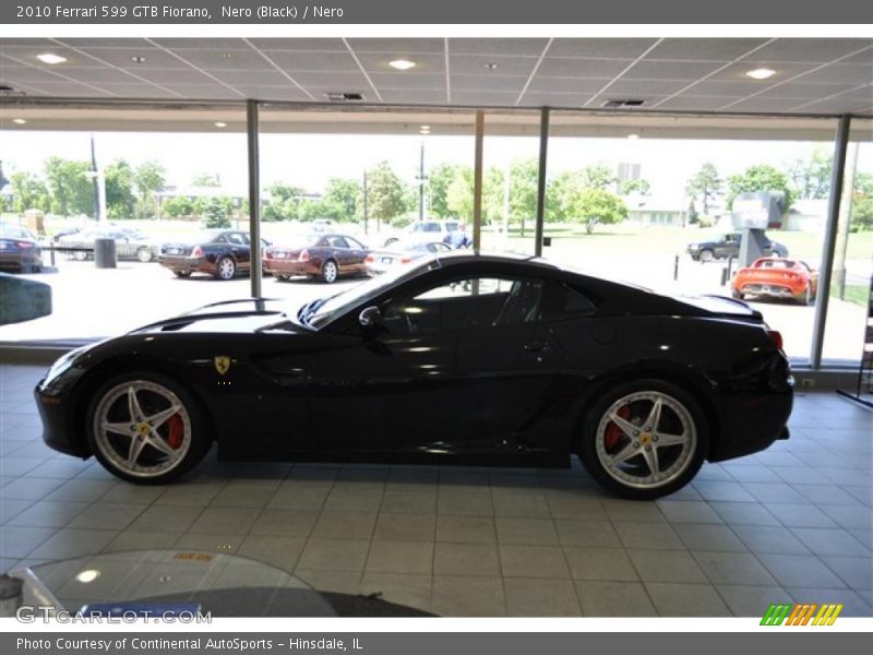 Nero (Black) / Nero 2010 Ferrari 599 GTB Fiorano