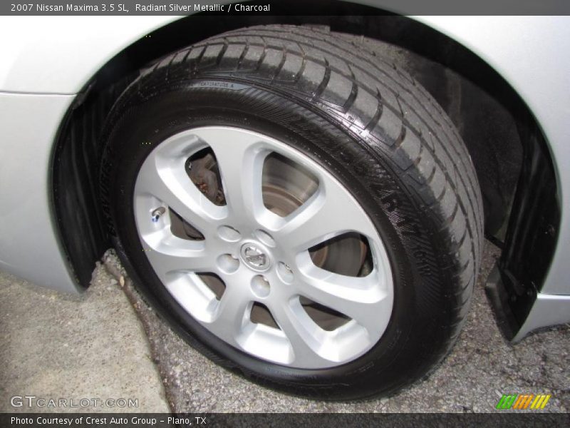Radiant Silver Metallic / Charcoal 2007 Nissan Maxima 3.5 SL