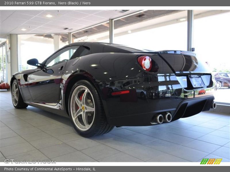 Nero (Black) / Nero 2010 Ferrari 599 GTB Fiorano