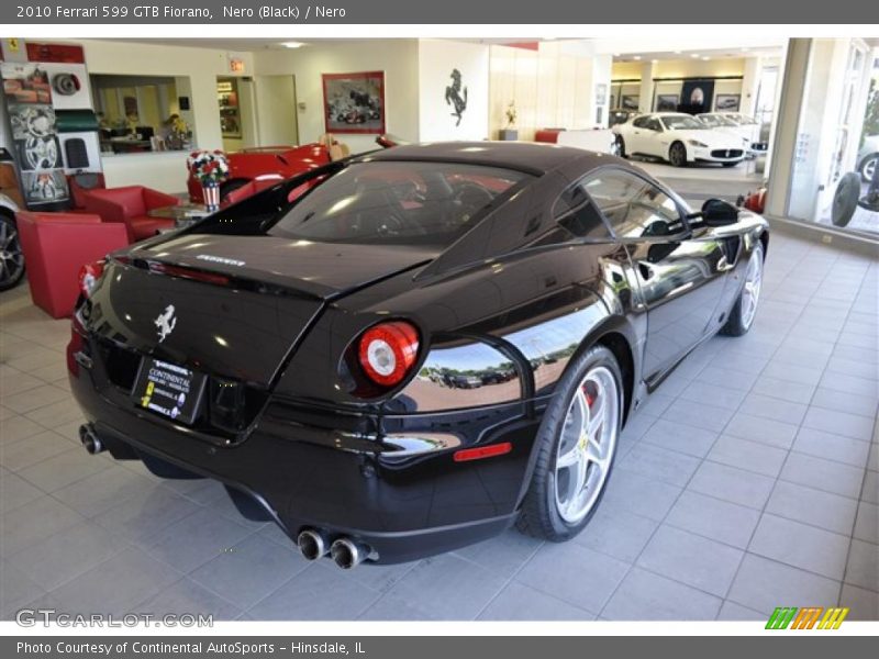 Nero (Black) / Nero 2010 Ferrari 599 GTB Fiorano