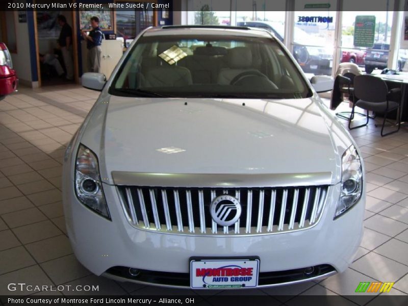 White Suede / Camel 2010 Mercury Milan V6 Premier