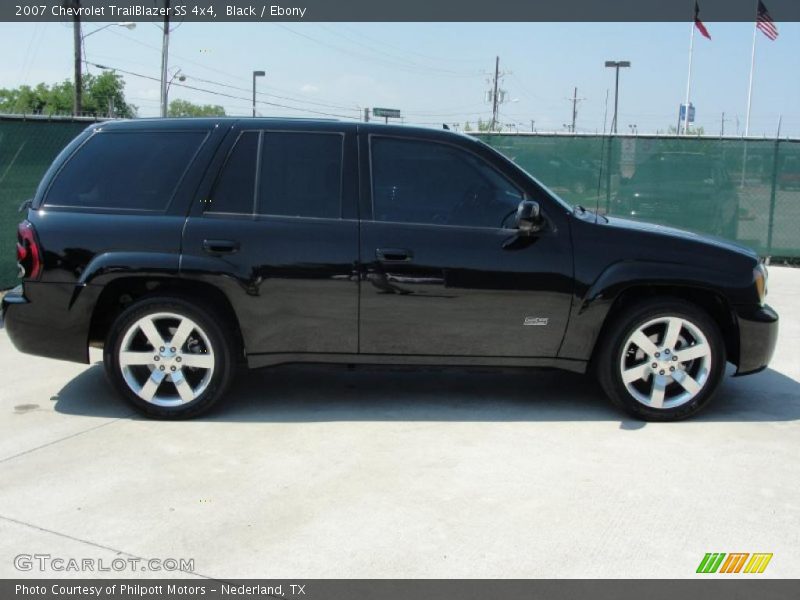 Black / Ebony 2007 Chevrolet TrailBlazer SS 4x4
