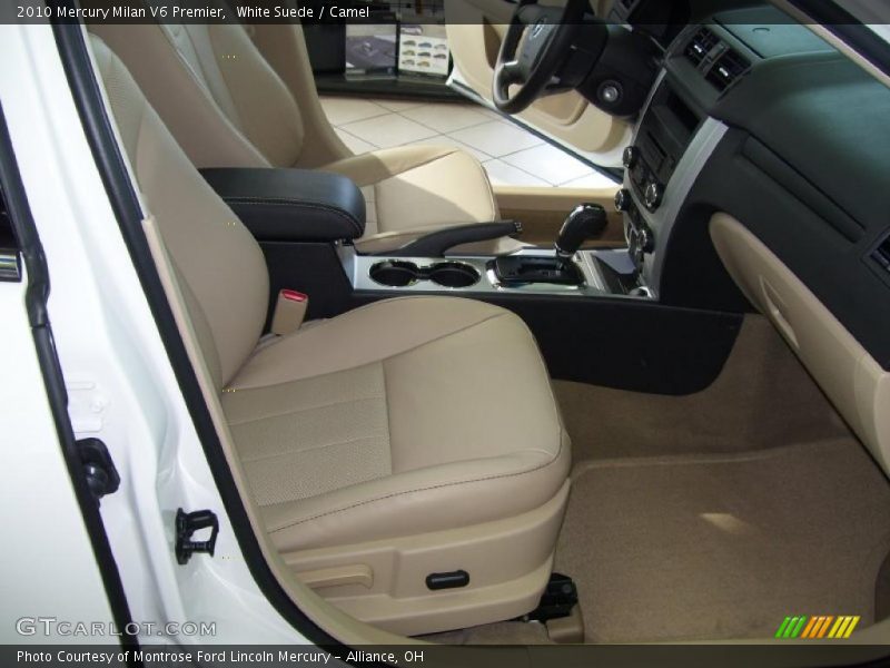 White Suede / Camel 2010 Mercury Milan V6 Premier