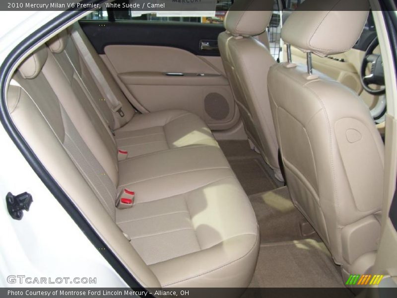 White Suede / Camel 2010 Mercury Milan V6 Premier