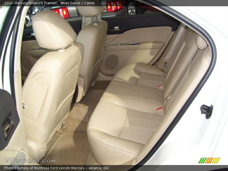 White Suede / Camel 2010 Mercury Milan V6 Premier