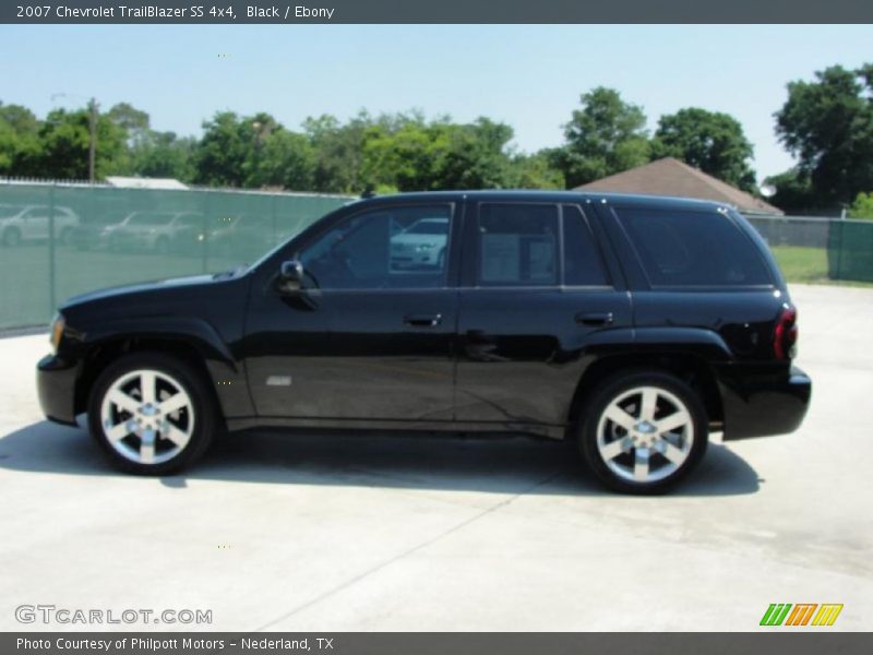 Black / Ebony 2007 Chevrolet TrailBlazer SS 4x4