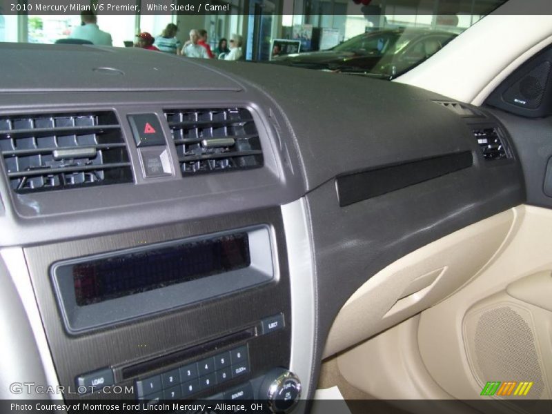 White Suede / Camel 2010 Mercury Milan V6 Premier