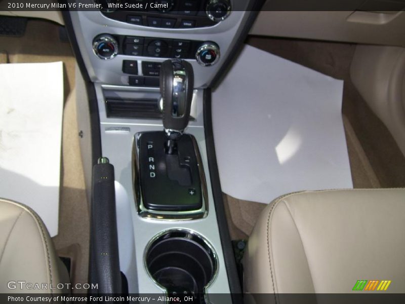 White Suede / Camel 2010 Mercury Milan V6 Premier
