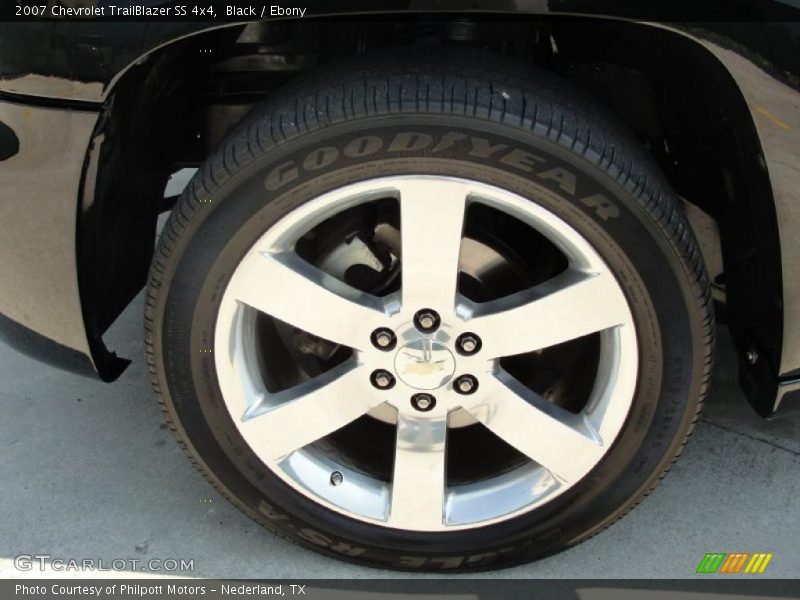 Black / Ebony 2007 Chevrolet TrailBlazer SS 4x4