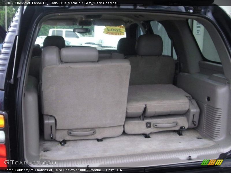 Dark Blue Metallic / Gray/Dark Charcoal 2004 Chevrolet Tahoe LT