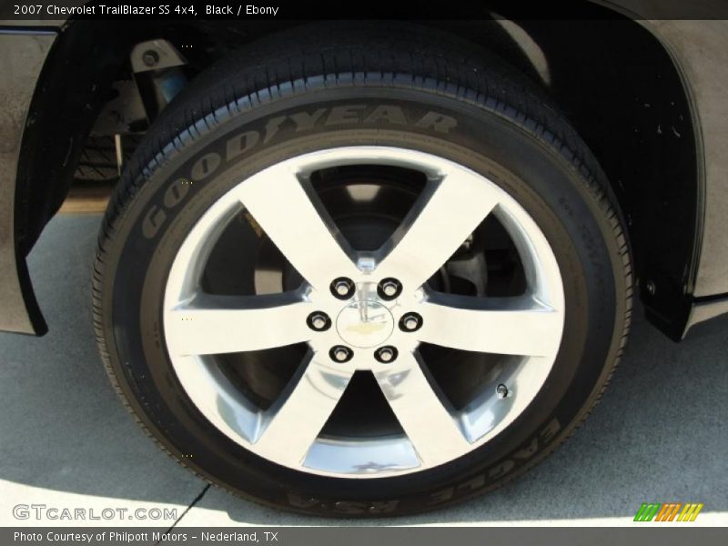 Black / Ebony 2007 Chevrolet TrailBlazer SS 4x4