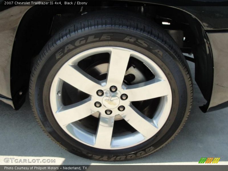 Black / Ebony 2007 Chevrolet TrailBlazer SS 4x4