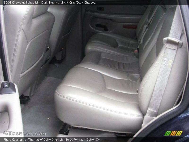 Dark Blue Metallic / Gray/Dark Charcoal 2004 Chevrolet Tahoe LT