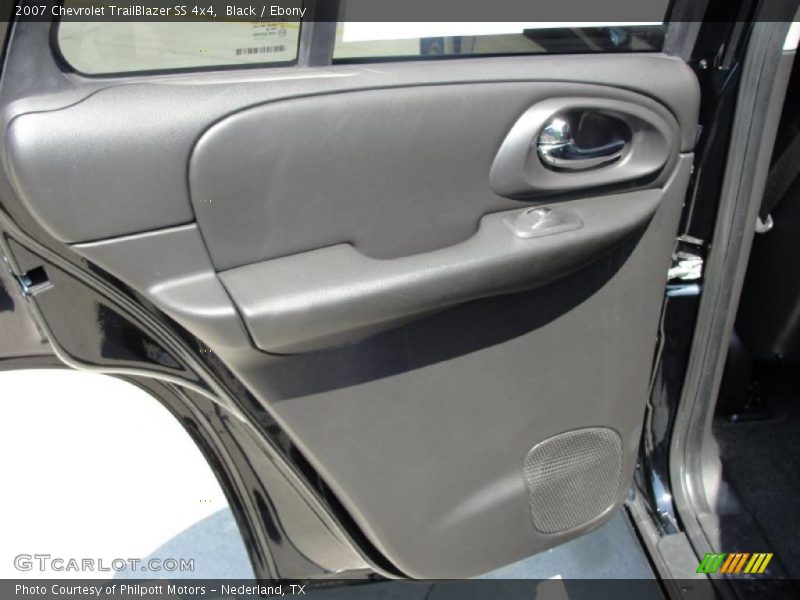 Black / Ebony 2007 Chevrolet TrailBlazer SS 4x4