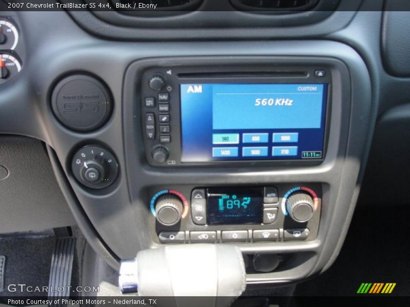 Black / Ebony 2007 Chevrolet TrailBlazer SS 4x4