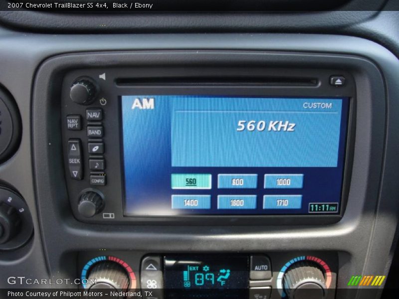 Black / Ebony 2007 Chevrolet TrailBlazer SS 4x4