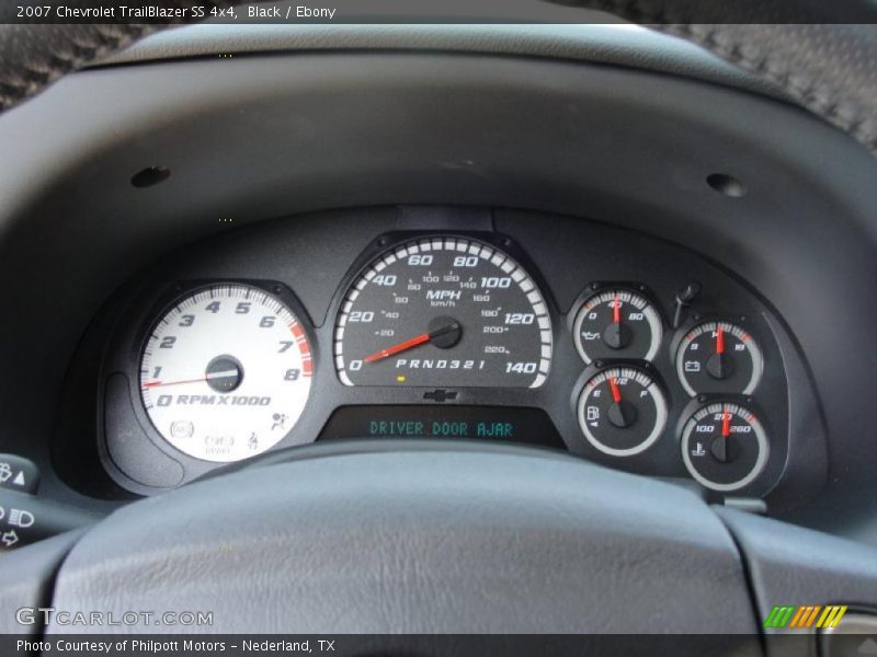 Black / Ebony 2007 Chevrolet TrailBlazer SS 4x4