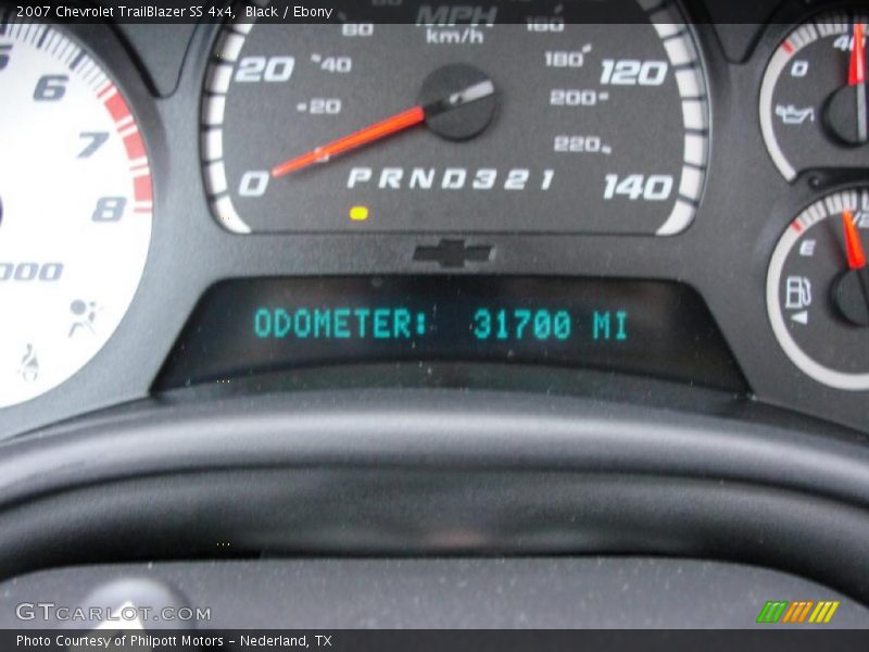 Black / Ebony 2007 Chevrolet TrailBlazer SS 4x4