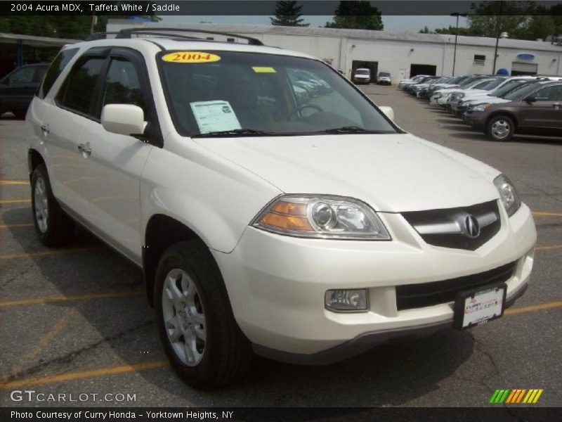 Taffeta White / Saddle 2004 Acura MDX