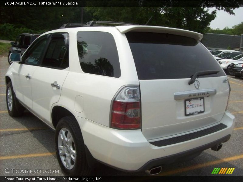 Taffeta White / Saddle 2004 Acura MDX