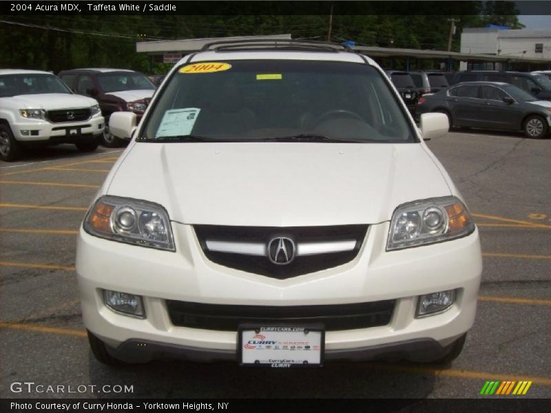 Taffeta White / Saddle 2004 Acura MDX