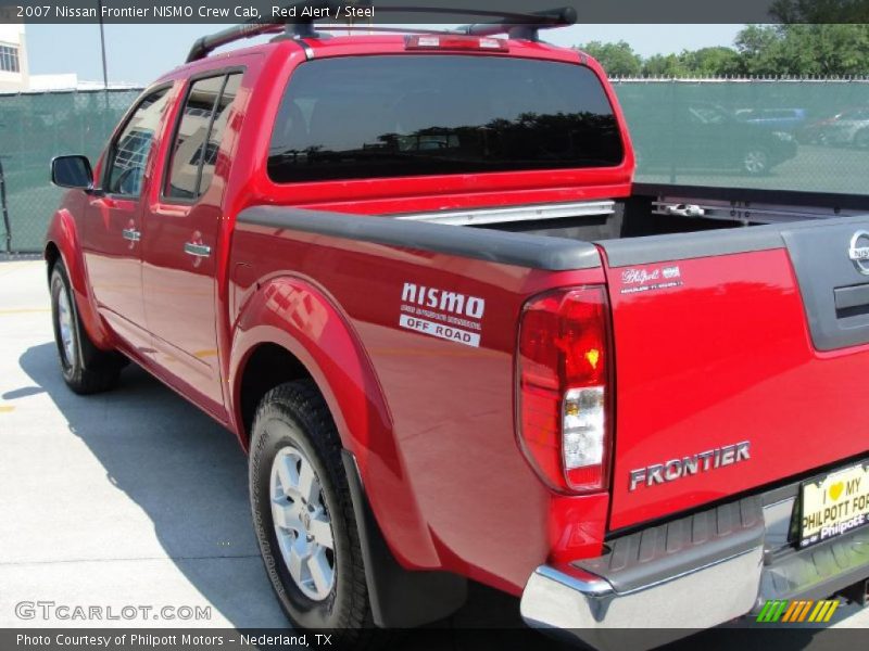 Red Alert / Steel 2007 Nissan Frontier NISMO Crew Cab