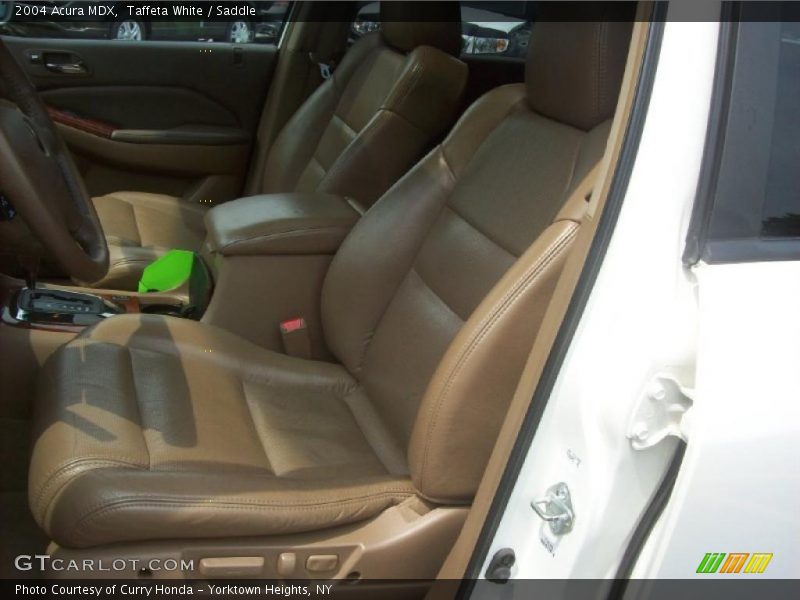 Taffeta White / Saddle 2004 Acura MDX