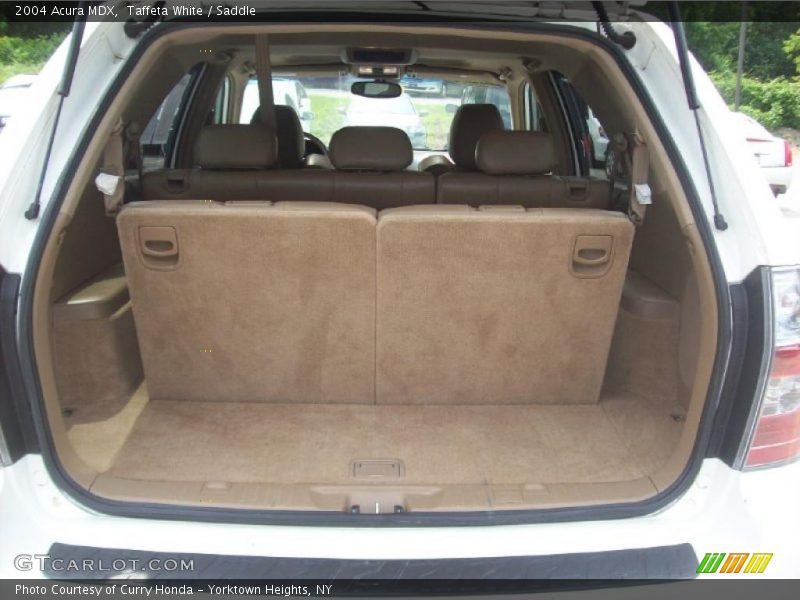 Taffeta White / Saddle 2004 Acura MDX