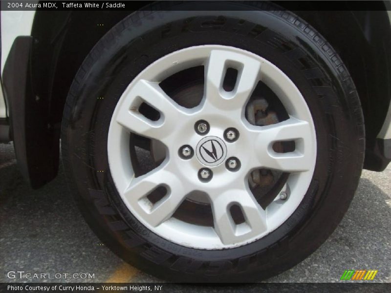 Taffeta White / Saddle 2004 Acura MDX