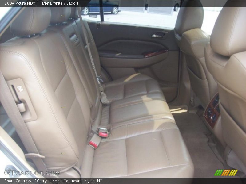 Taffeta White / Saddle 2004 Acura MDX