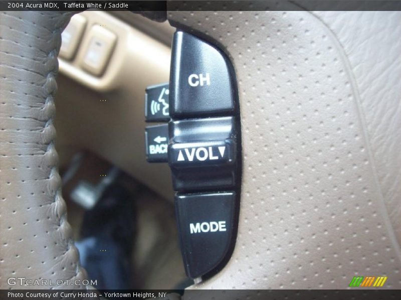 Taffeta White / Saddle 2004 Acura MDX