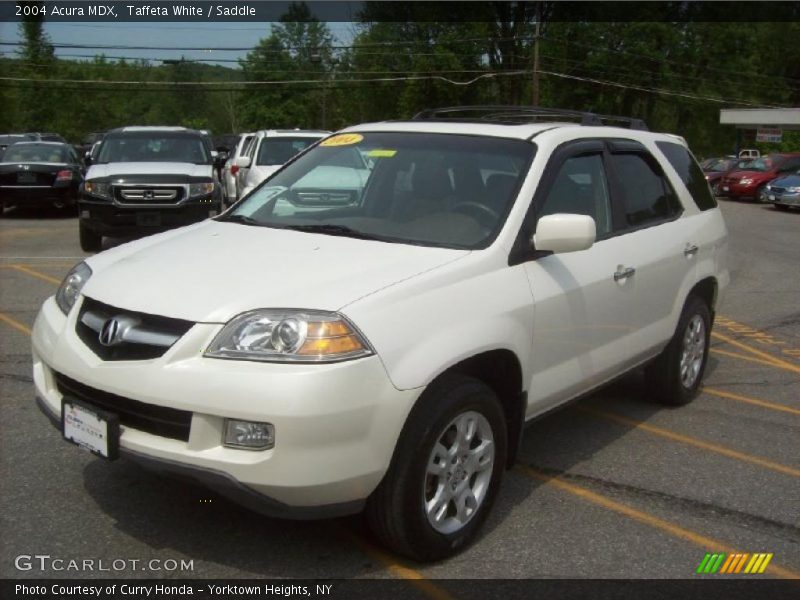 Taffeta White / Saddle 2004 Acura MDX