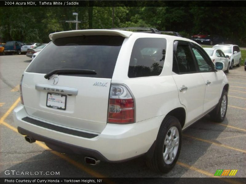Taffeta White / Saddle 2004 Acura MDX