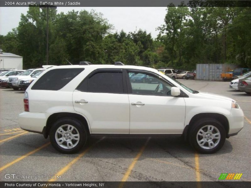 Taffeta White / Saddle 2004 Acura MDX