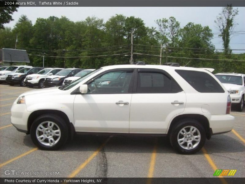 Taffeta White / Saddle 2004 Acura MDX