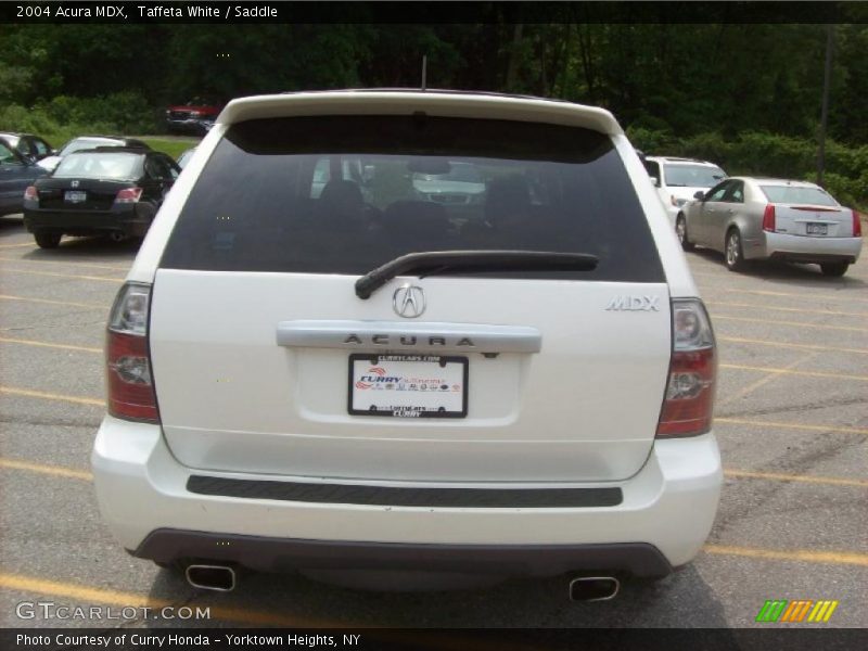 Taffeta White / Saddle 2004 Acura MDX