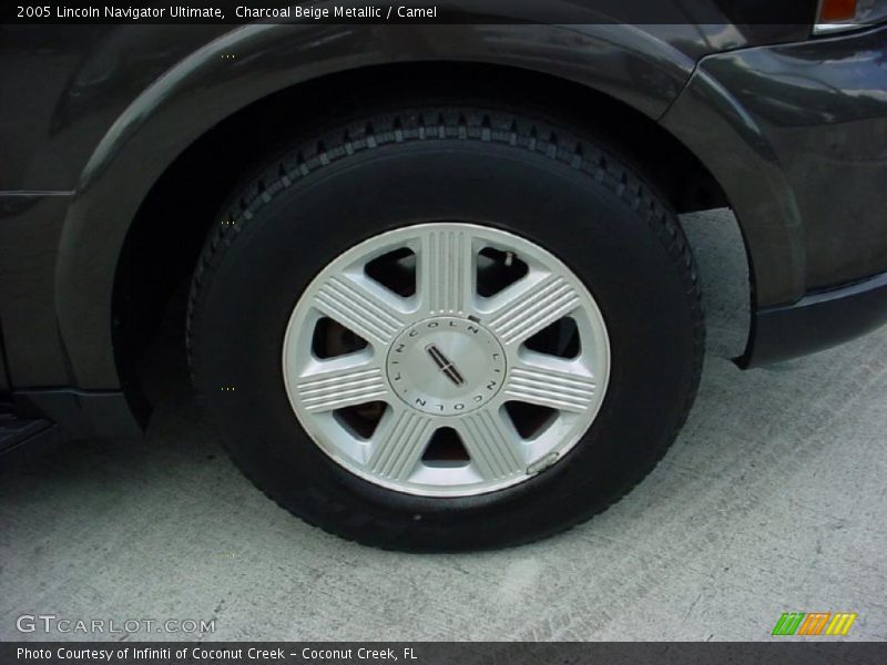 Charcoal Beige Metallic / Camel 2005 Lincoln Navigator Ultimate