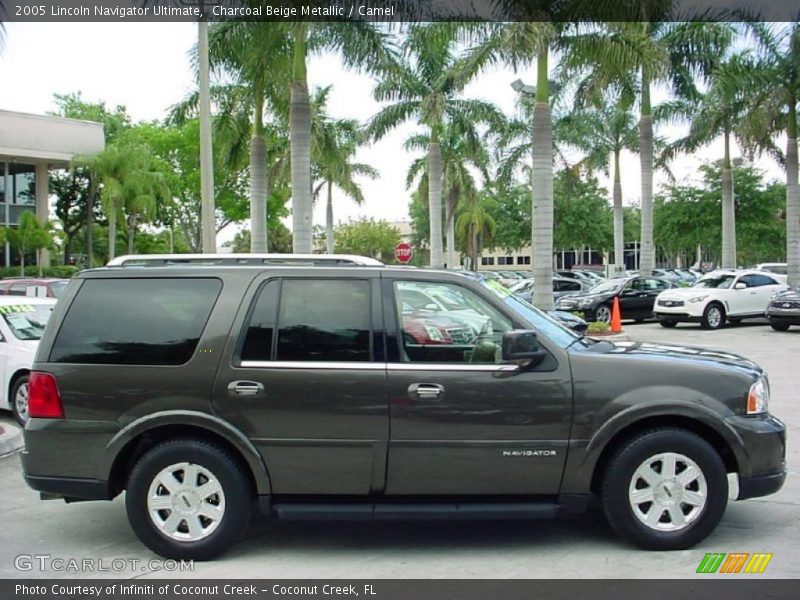 Charcoal Beige Metallic / Camel 2005 Lincoln Navigator Ultimate