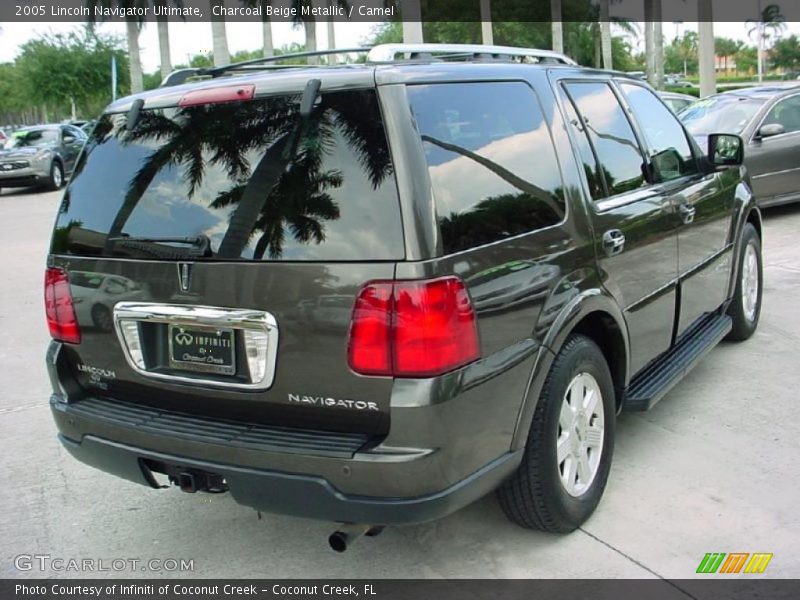 Charcoal Beige Metallic / Camel 2005 Lincoln Navigator Ultimate