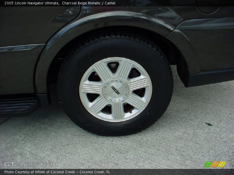 Charcoal Beige Metallic / Camel 2005 Lincoln Navigator Ultimate