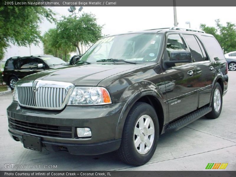 Charcoal Beige Metallic / Camel 2005 Lincoln Navigator Ultimate