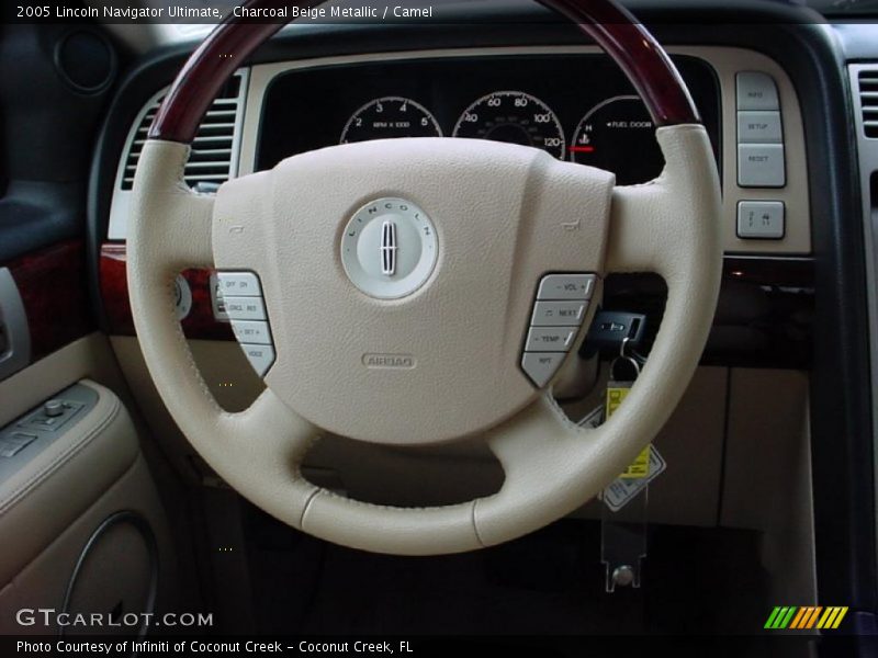 Charcoal Beige Metallic / Camel 2005 Lincoln Navigator Ultimate