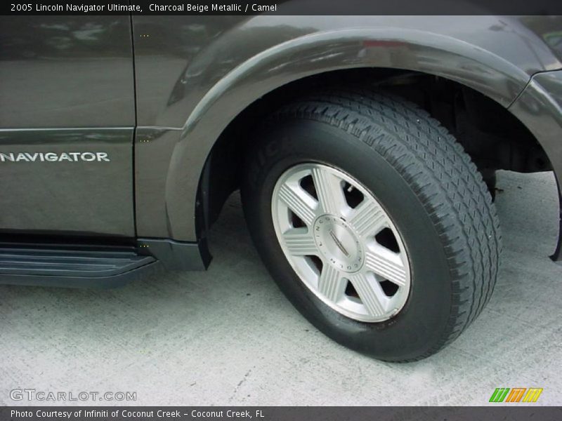 Charcoal Beige Metallic / Camel 2005 Lincoln Navigator Ultimate
