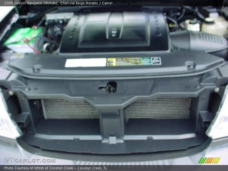 Charcoal Beige Metallic / Camel 2005 Lincoln Navigator Ultimate