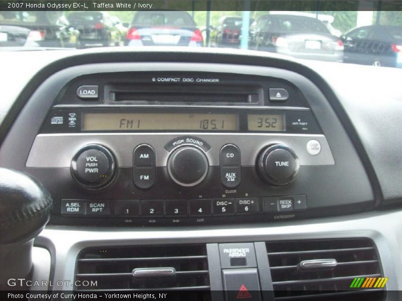 Taffeta White / Ivory 2007 Honda Odyssey EX-L