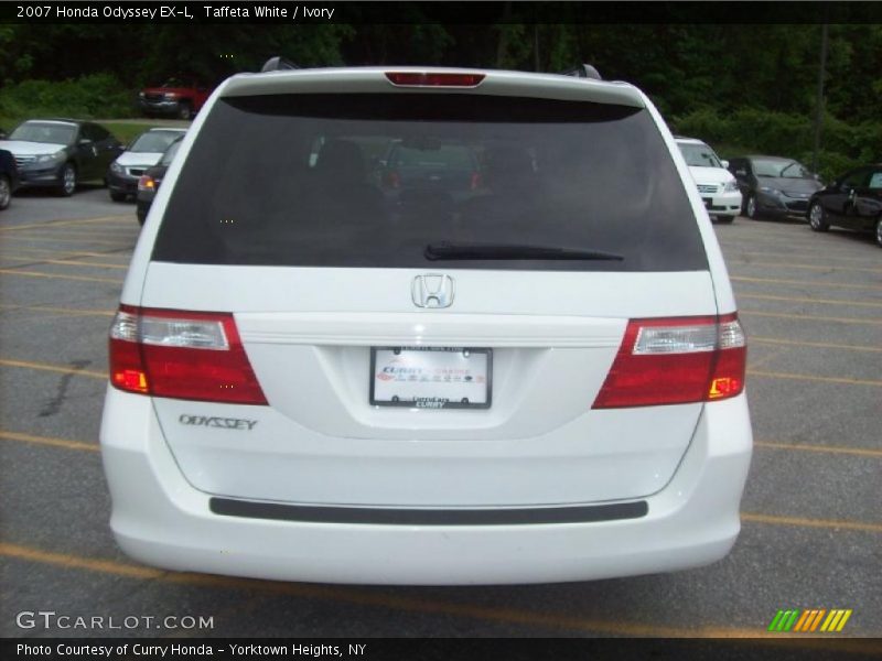 Taffeta White / Ivory 2007 Honda Odyssey EX-L